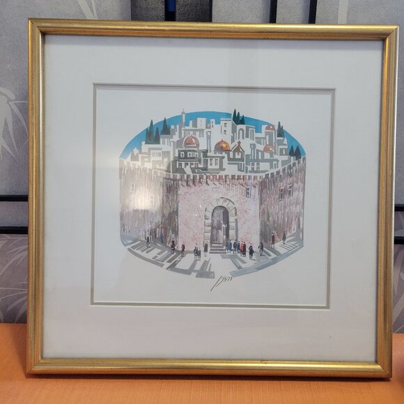 Arkady Draznin Jerusalem Print - Signed Print - Picture 1 of 4